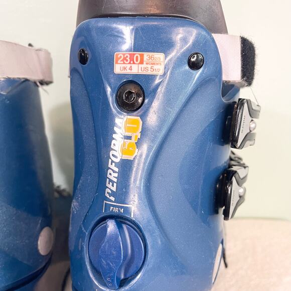 Salomon Women's Blue Snowboard Performa 5.0 Sports Winter Ski Boots Size 5.5 - Picture 5 of 16